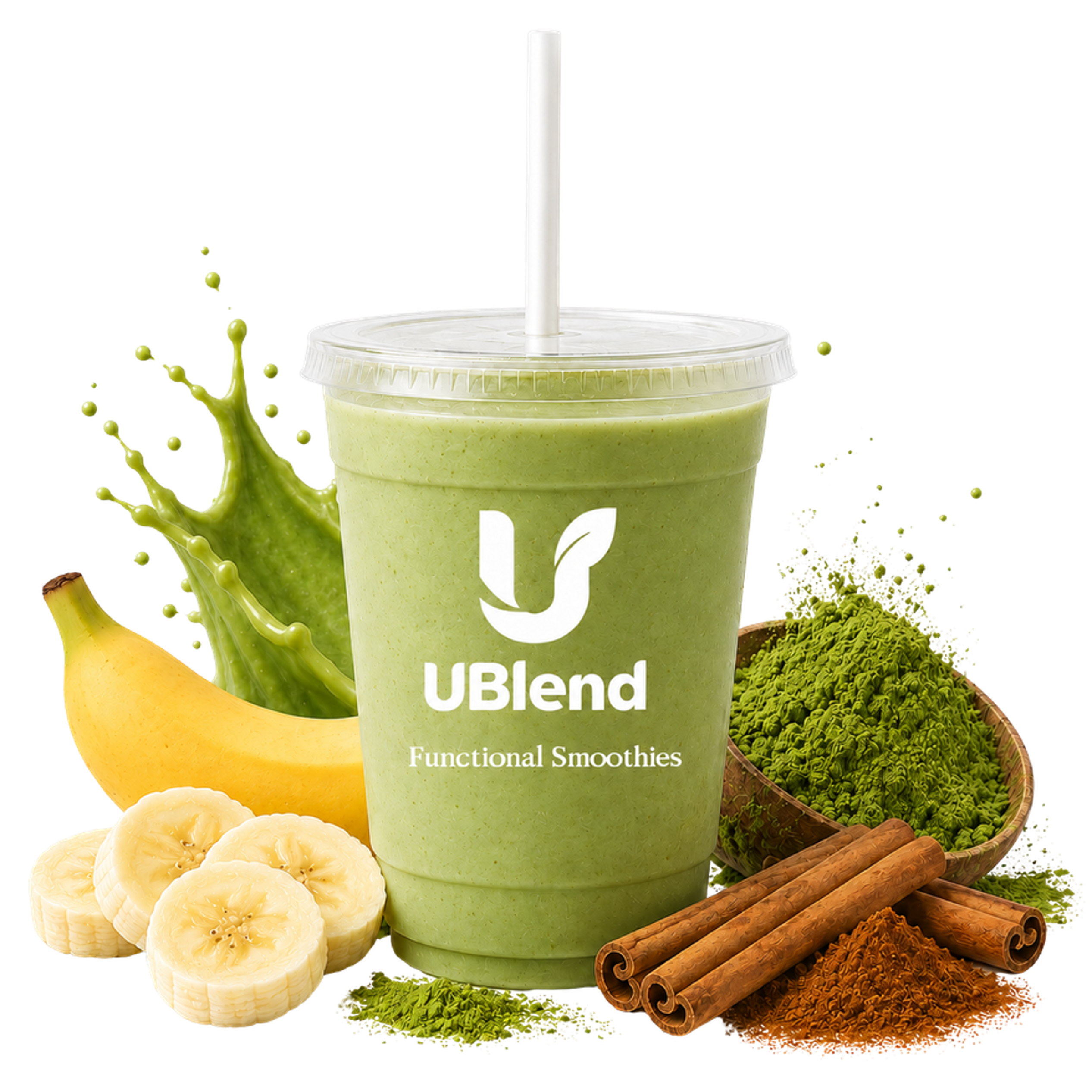 Matcha Banana Latte smoothie